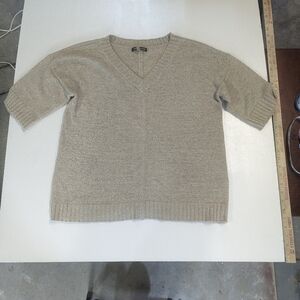 Cable and Gauge Size Medium Beige Sweater